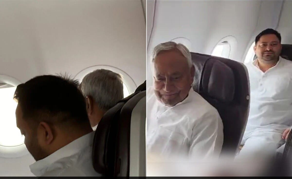 Inside Story Of Nitish Kumar, Tejashwi Yadav’s In-Flight Meeting