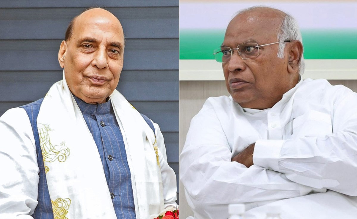 Rajnath Singh’s Outreach Call On Speaker, M Kharge’s Deputy Speaker Reply