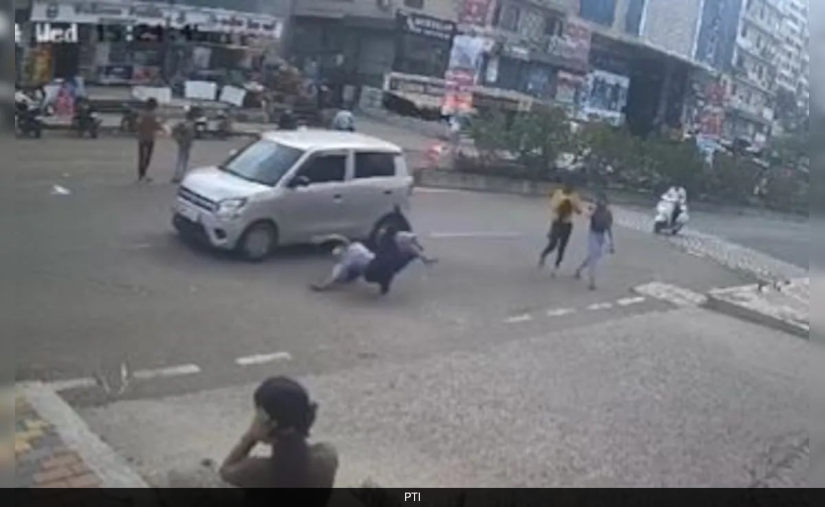 Video: Weeks After Porsche Horror, Car Flings Woman Into Air Near Pune