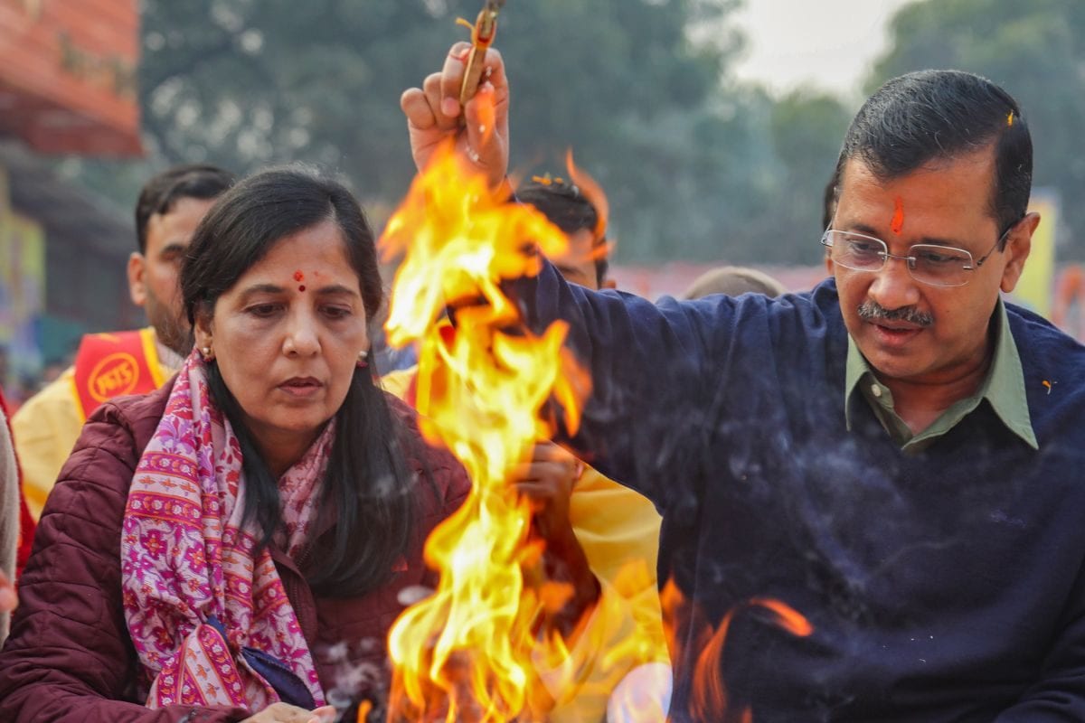 Arivind Kejriwal’s Wife Asked To Remove His Court Address Video in Delhi Excise Policy Trial