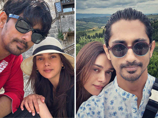 Lovebirds Aditi Rao Hydari and Siddharths Tuscany Diaries