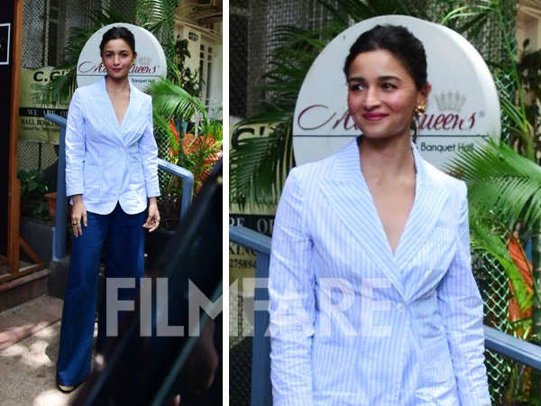 Alia Bhatt looks elegant as she steps out in the city