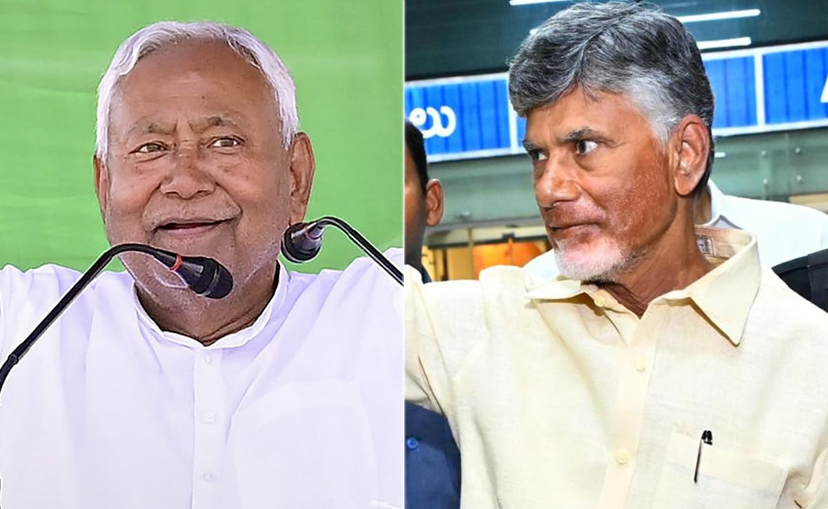 As BJP Falls Short Of Majority, 2 Coalition-Era Veterans Emerge Kingmakers