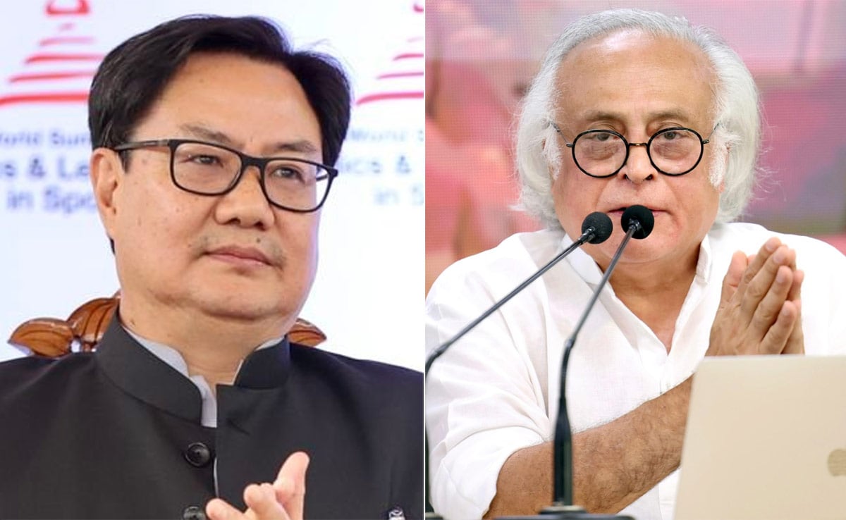 Kiren Rijiju’s Welcome Post For MPs, Jairam Ramesh’s ‘Walk The Talk’ Reply