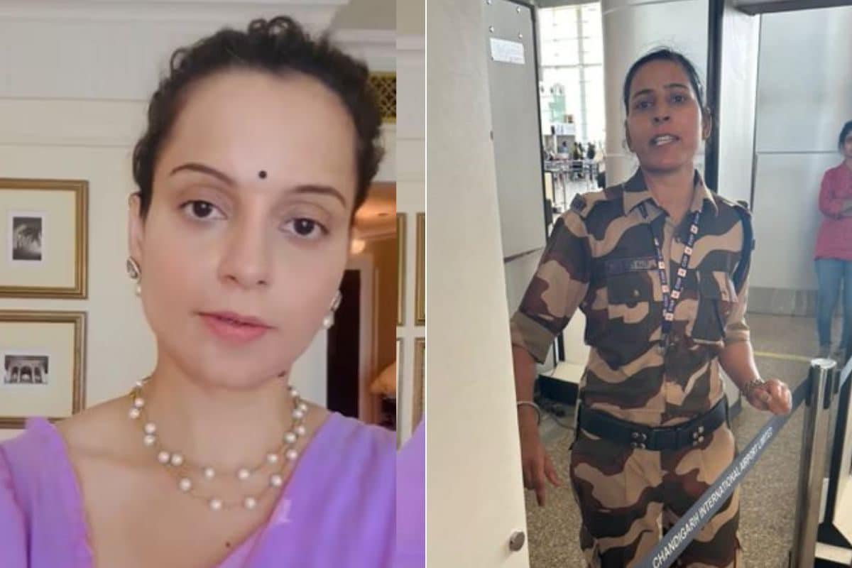 CISF Constable Kulwinder Kaur Arrested For Slapping Actor-Turned-Politician Kangana Ranaut