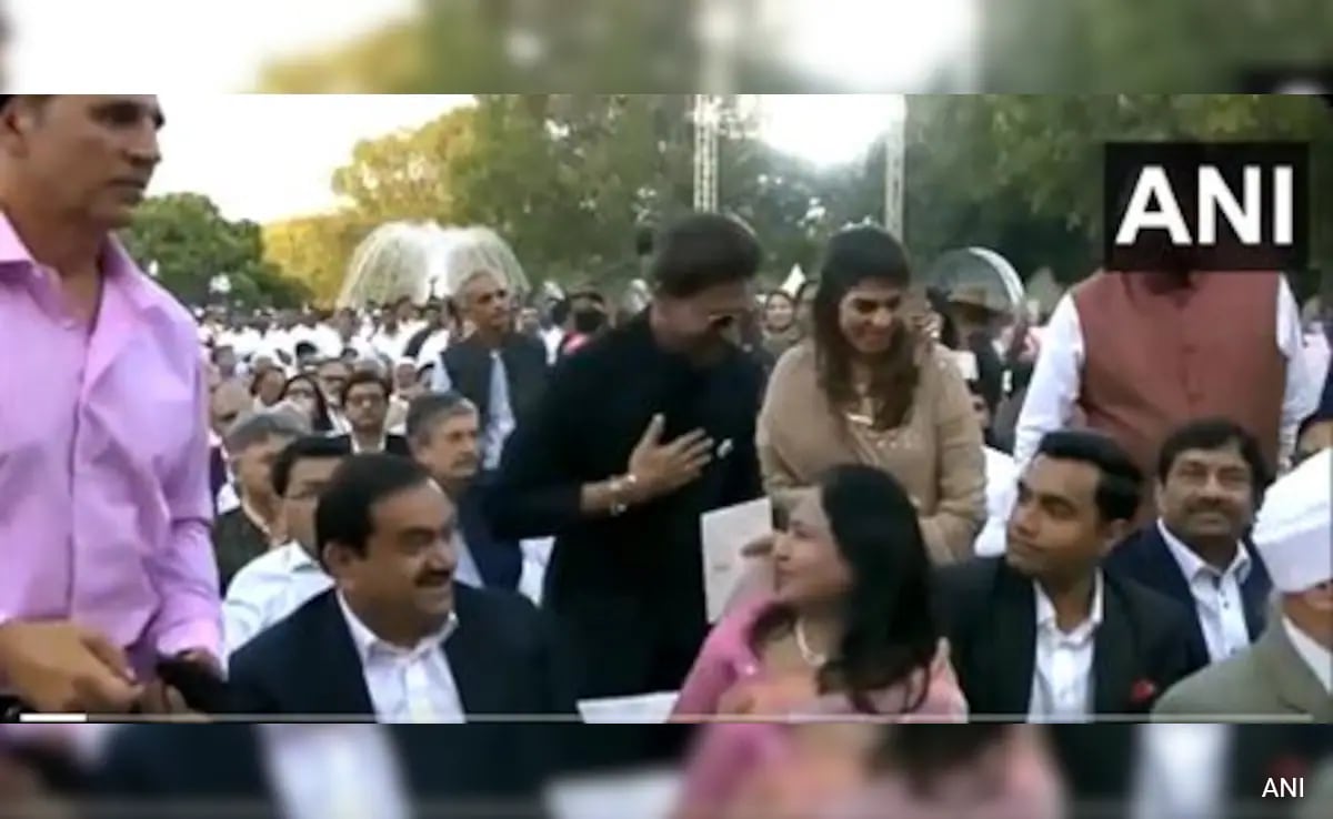 Gautam Adani, Mukesh Ambani, SRK, Rajinikanth At PM’s Oath Event