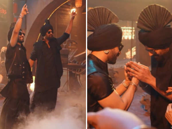 Diljit Dosanjh and Prabhas vibe in BTS clip from Kalki 2898 AD song