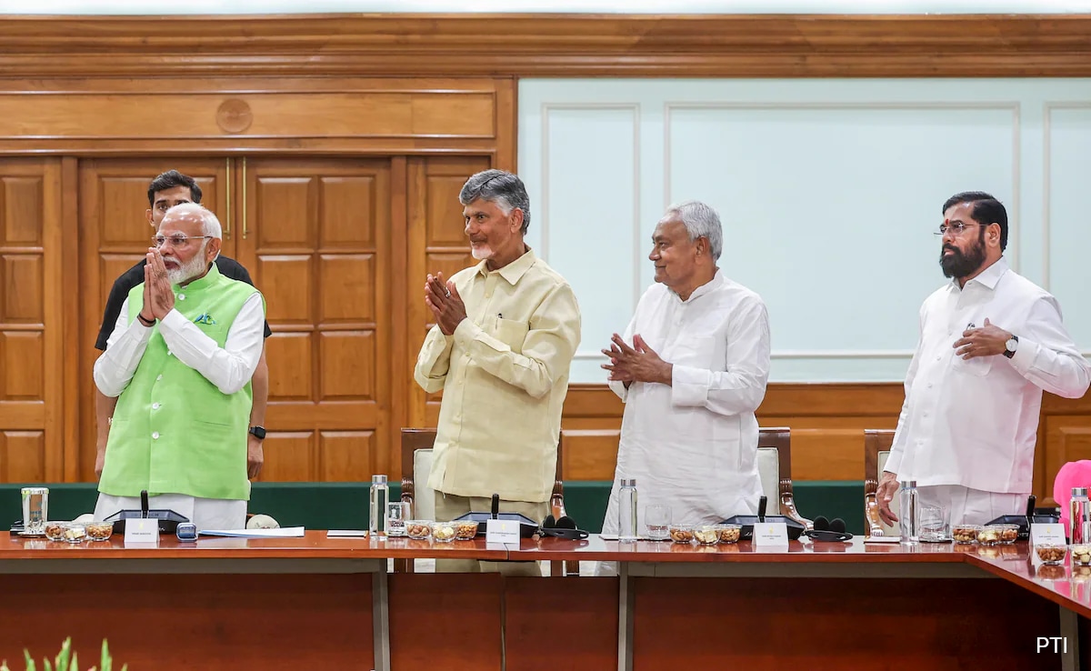 Nitish Kumar, Chandrababu Naidu’s Parties In Huddle Ahead Of NDA Meet Today