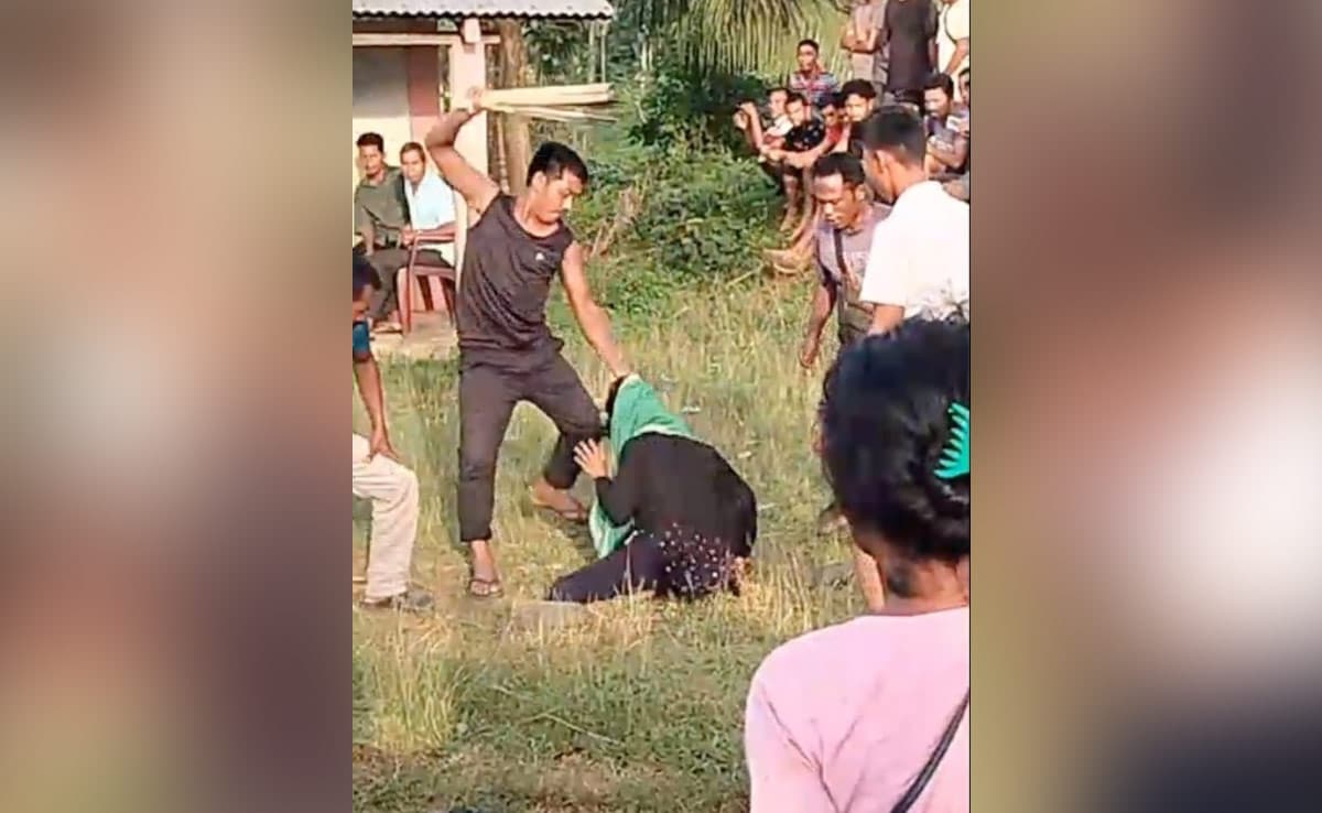 Meghalaya Woman Beaten In Public Over Affair Claim, Video Goes Viral