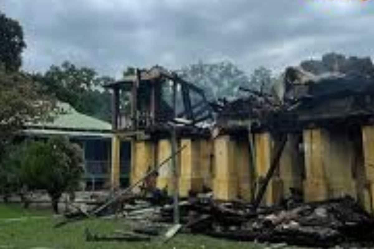 Bengal’s Iconic Hollong Forest Bungalow Completely Gutted In Fire