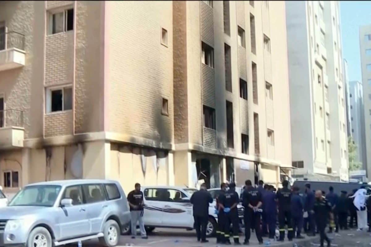 Kuwait Fire Tragedy: Kerala Man’s Brave Leap From Third Floor Into Nearby Water Tank Saves Him