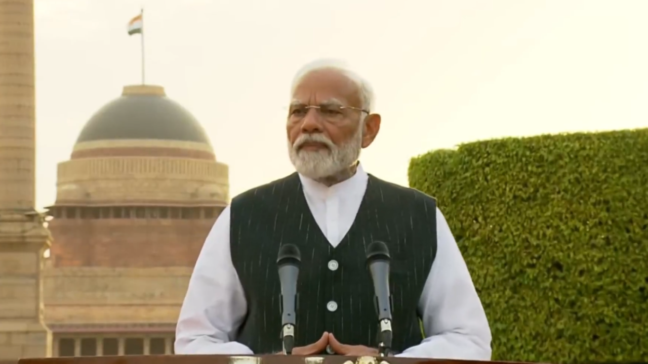 ‘Will work with same pace & dedication’: PM after staking claim