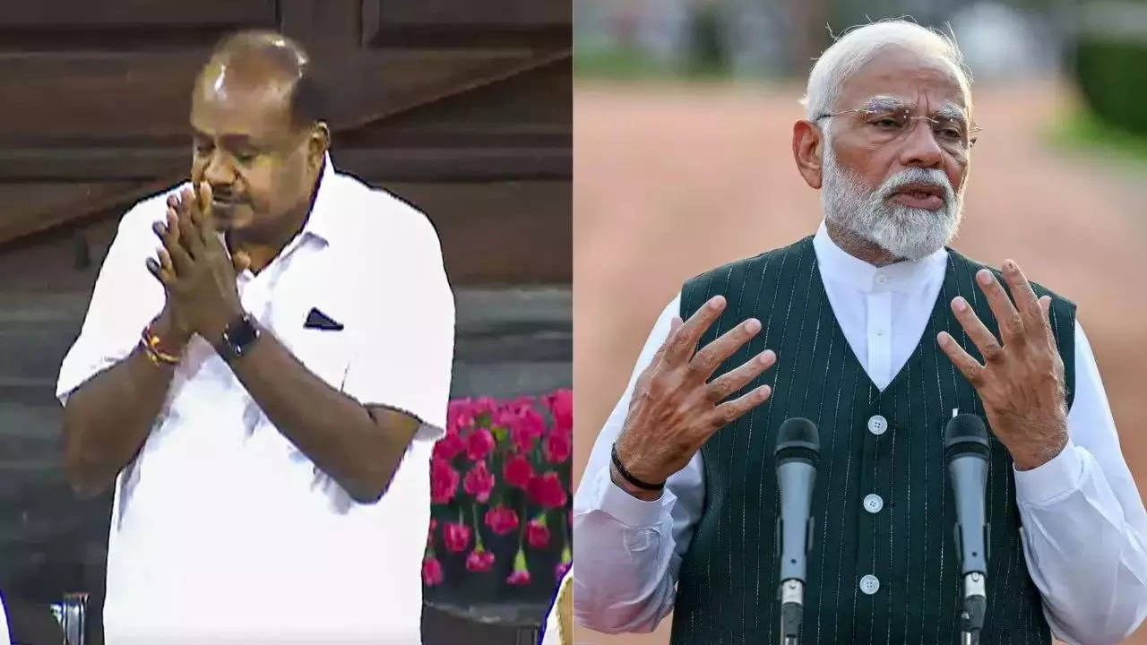 Kumaraswamy, 2 BJP MPs from K’taka may join PM’s cabinet