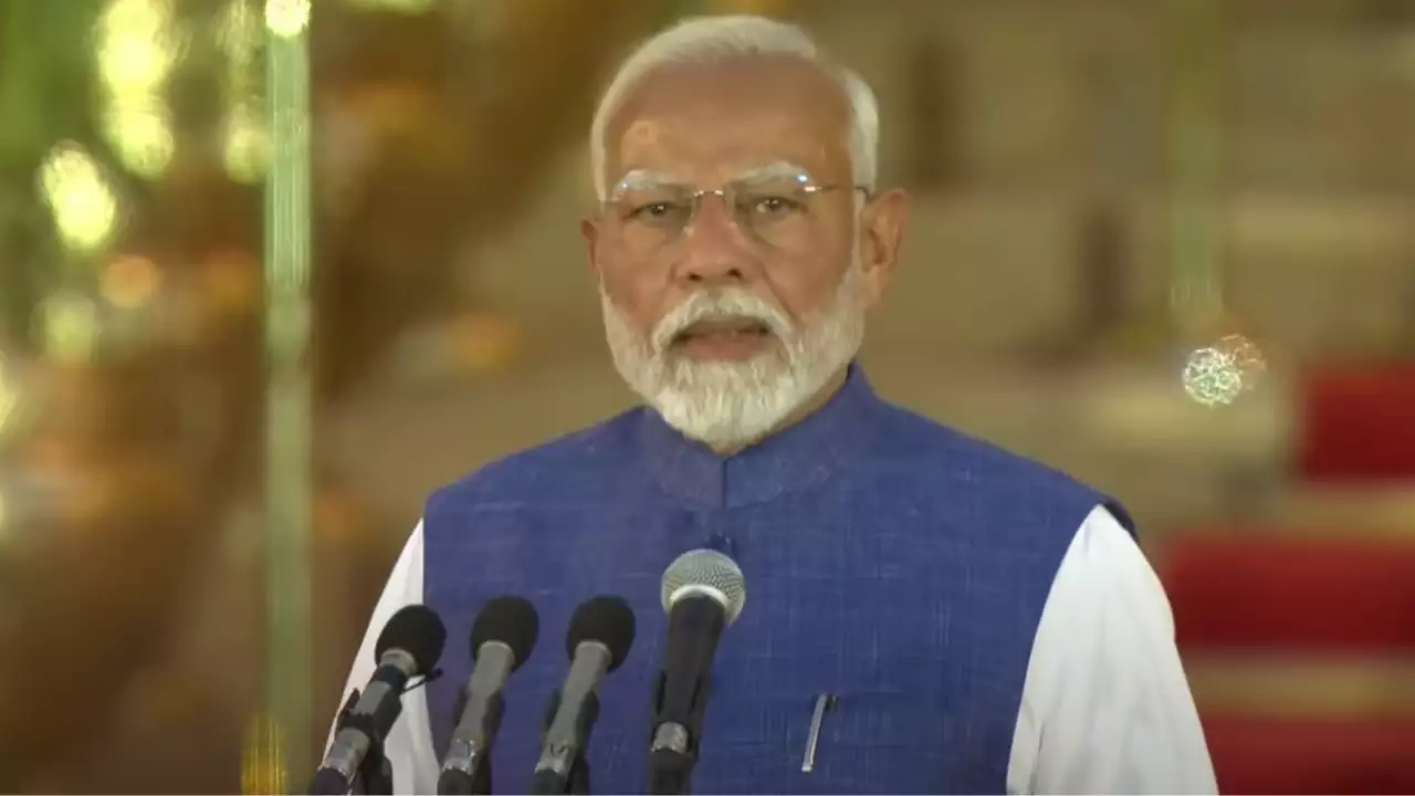 PM Modi takes oath of office for historic third term, equals Nehru’s record