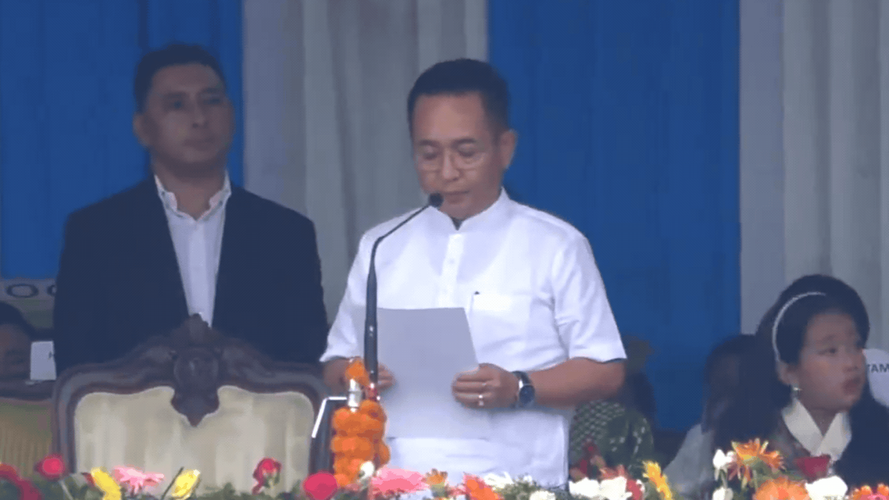 Prem Singh Tamang sworn-in as Sikkim CM for 2nd straight term