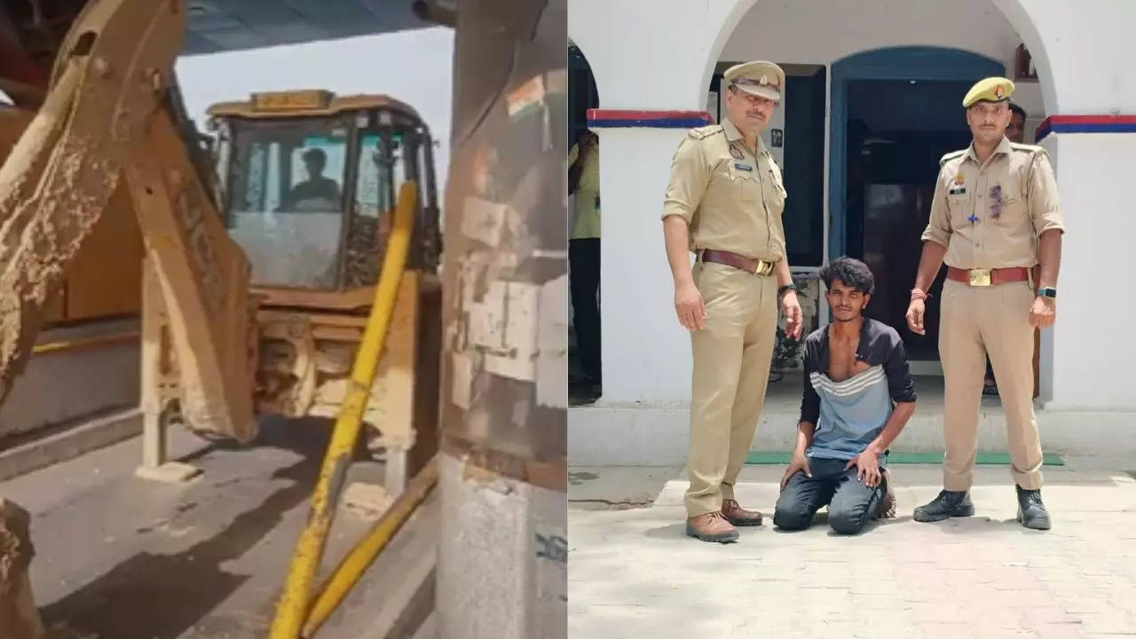 ‘Asked to pay’: Man uses bulldozer to demolish toll booth on highway