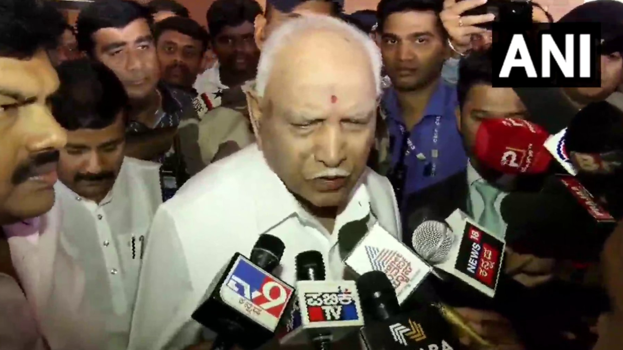 BSY arrives in B’luru after court relief: ‘Unnecessary confusion’