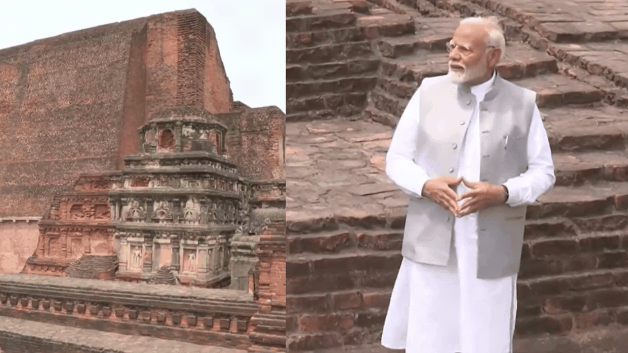 Built at cost of Rs 1,749 cr: PM Modi inaugurates new Nalanda University campus in Bihar