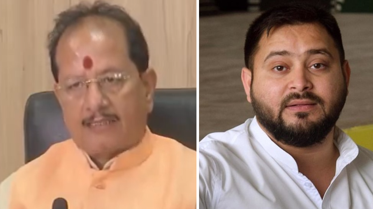 Bihar dy CM alleges Tejashwi link in NEET paper leak case