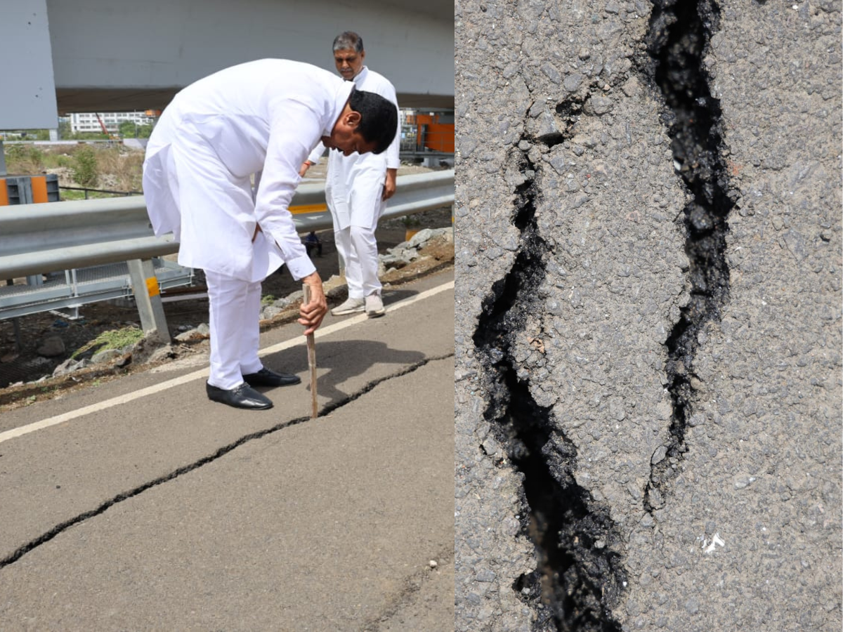 Cracks on Mumbai’s Atal Setu? It’s BJP vs Cong over sea link