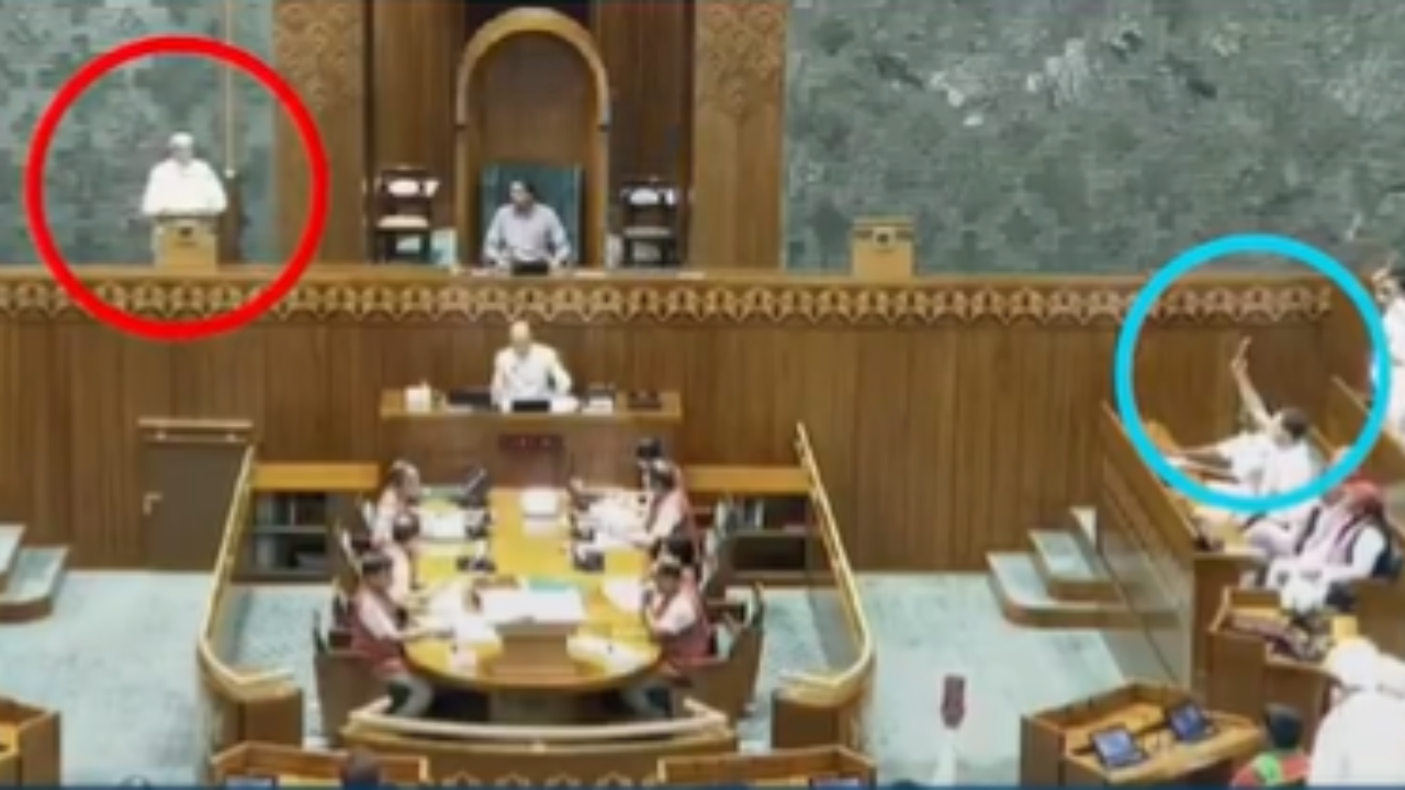 Watch: Rahul holds up copy of Constitution as PM Modi takes oath