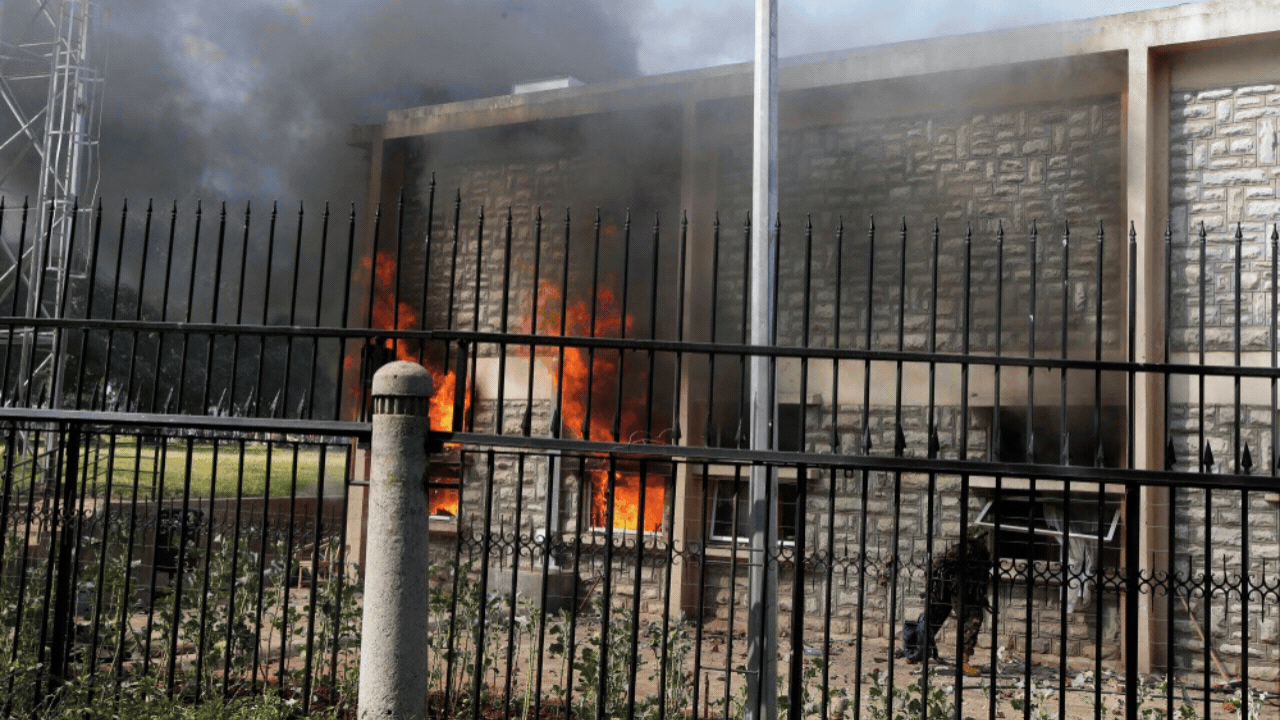 Anti-tax protesters set fire to parliament, governor’s office in Kenya; many dead