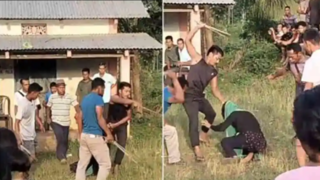 Two held for flogging woman in Meghalaya after video goes viral