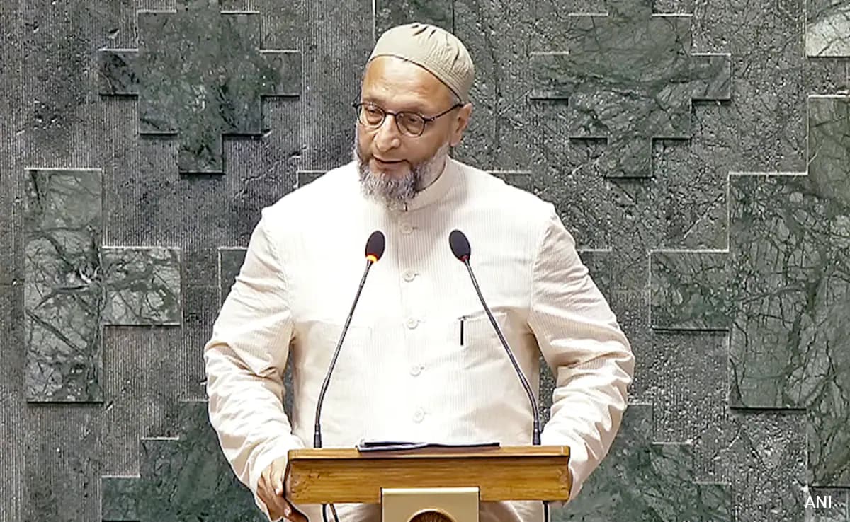 After Row Over Oath, Asaduddin Owaisi Defends His Palestine Chant