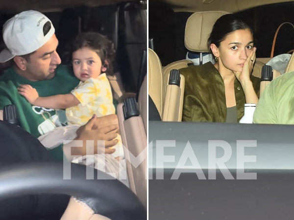 Ranbir Kapoor and Alia Bhatt back in the bay with Raha