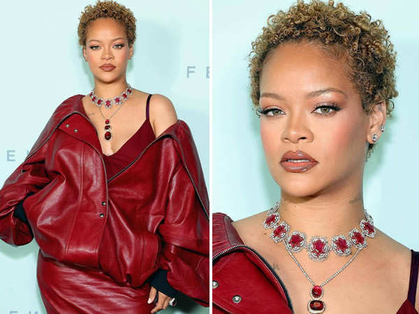 Rihanna looks dreamy as she dons pieces by ace Indian designers