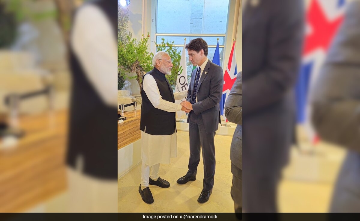 What Justin Trudeau Said After Meeting PM Modi At G7 Summit In Italy