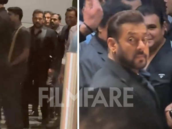 Salman Khan looks dapper as he arrives for Sonakshi Sinhaâs reception