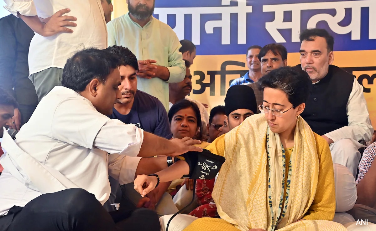 AAP’s Atishi In ICU After Blood Sugar Levels Drop Amid Hunger Strike