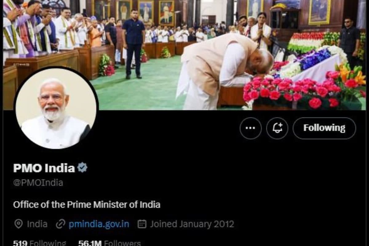 Modi, PMO X Accounts Get Makeover With New DP, Cover Image As His Third Term Begins