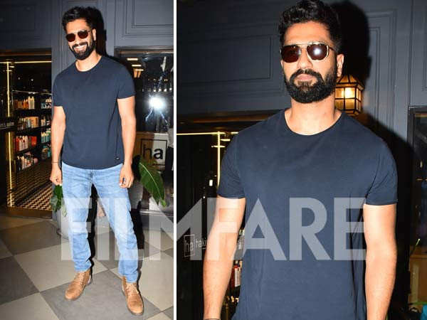 Photos: Vicky Kaushal photographed in the city sporting a new look