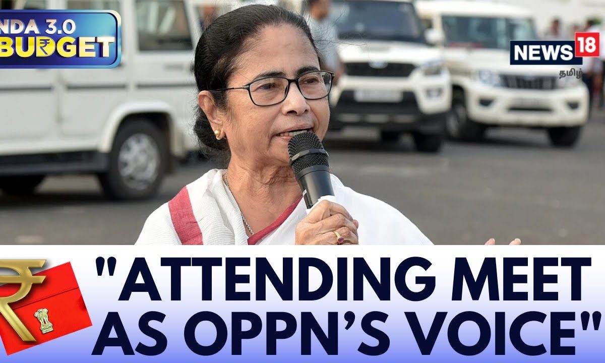 “Attending Meeting As Opposition’s Voice” Says Mamata Banerjee On NITI Aayog Meeting | News18