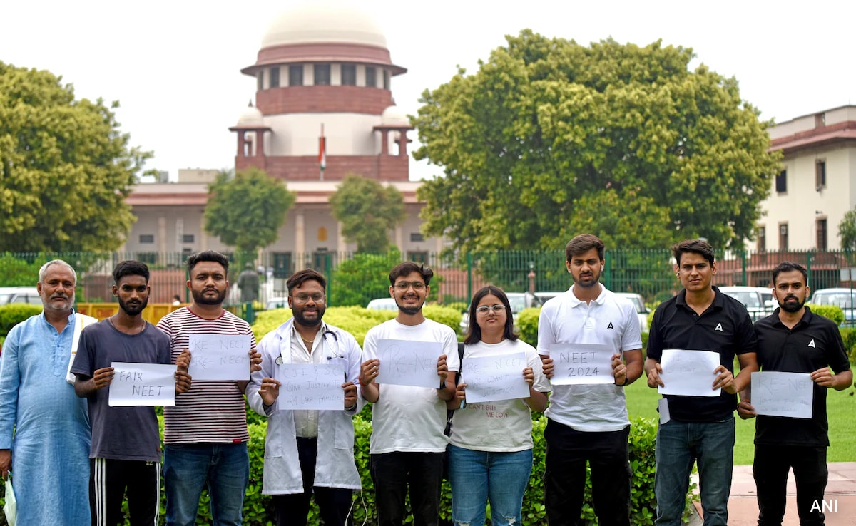 ‘Entire NEET Paper Solved In 45 Minutes Before Exam?’: Top Court To Centre
