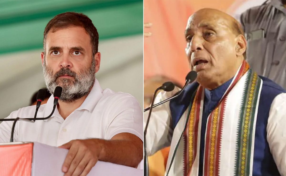 Rahul Gandhi, Rajnath Singh Face Off In Lok Sabha Over Agnipath Scheme