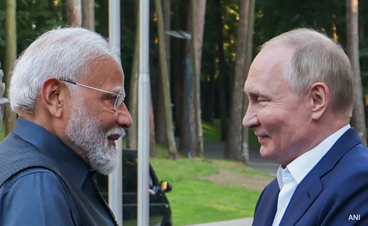 India-Russia Cooperation In Energy Sector Helped World As Well: PM To Putin