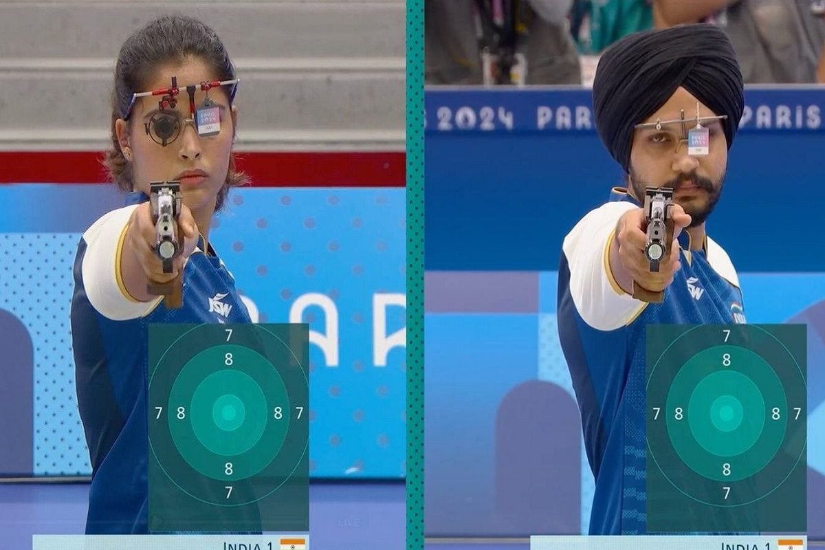 Paris Olympics: PM Modi, President Congratulate India’s 10m Air Pistol Mixed Team For Bronze Win