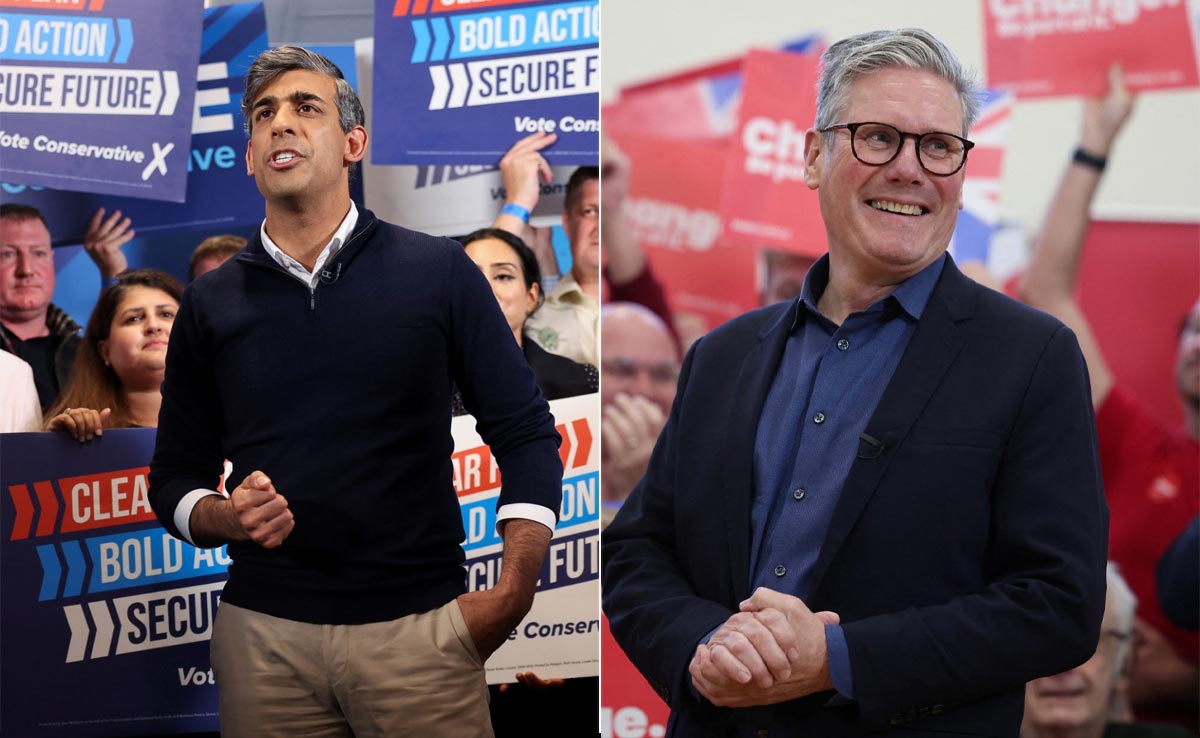 Labour Sweeps UK Polls, Rishi Sunak’s Party Ousted For 1st Time In 14 Years