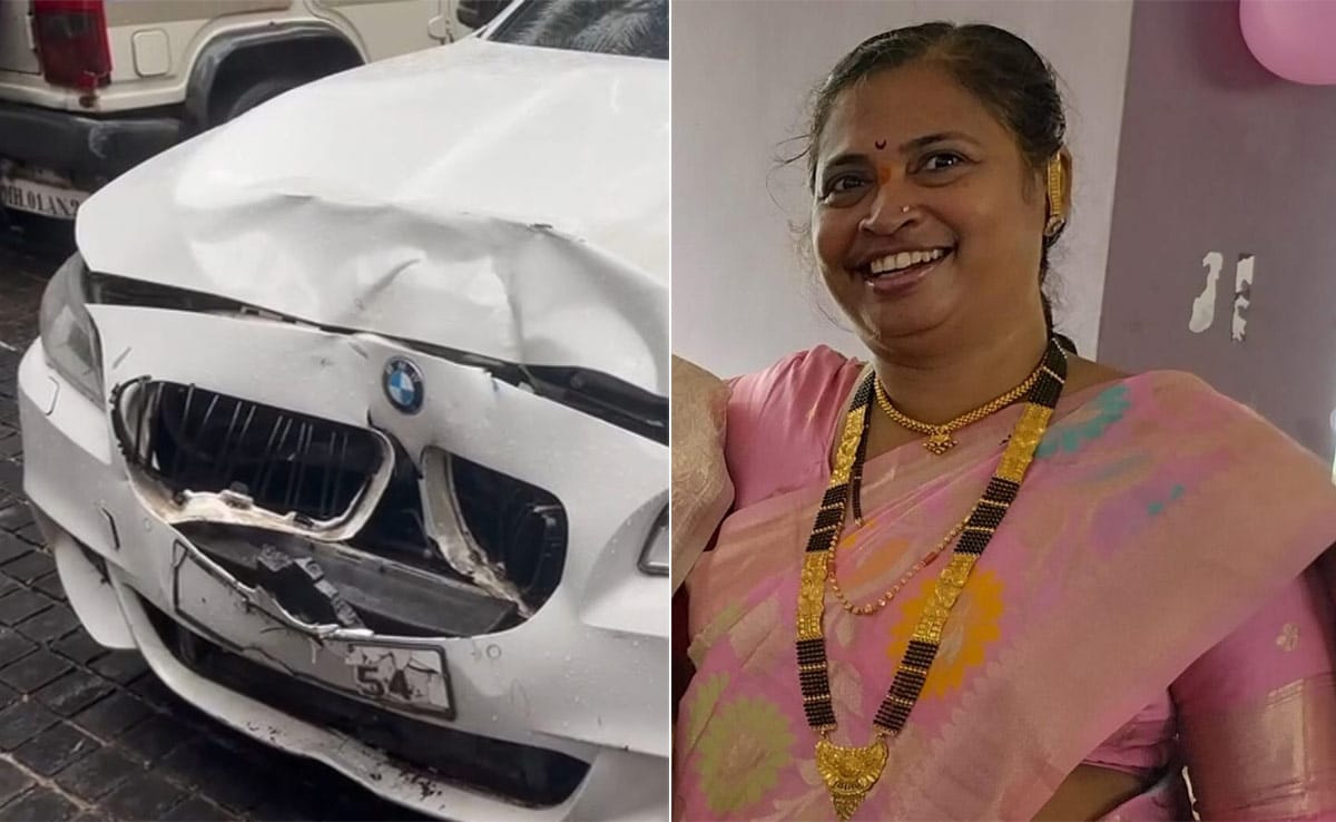 Sena Leader’s Drunk Son Was Driving BMW That Ran Over Mumbai Woman: Sources