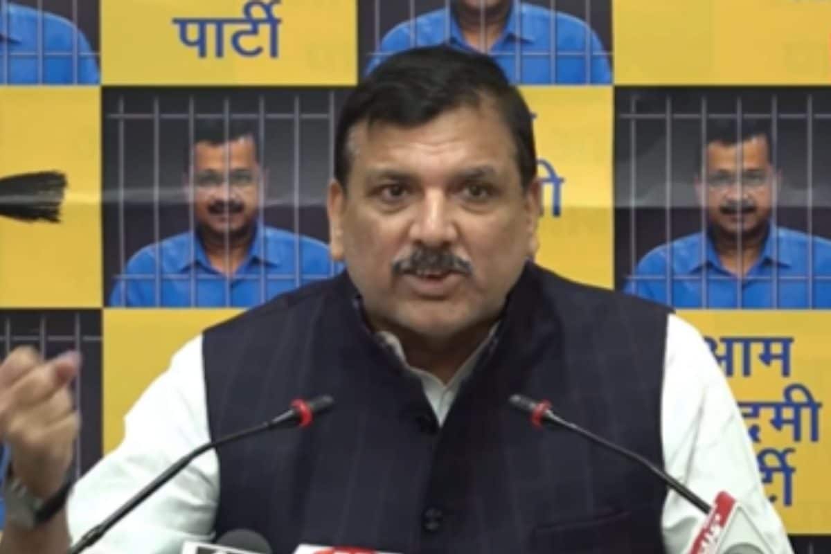 AAP MP Sanjay Singh Accuse BJP of ‘Messing’ with CM Kejriwal’s Health