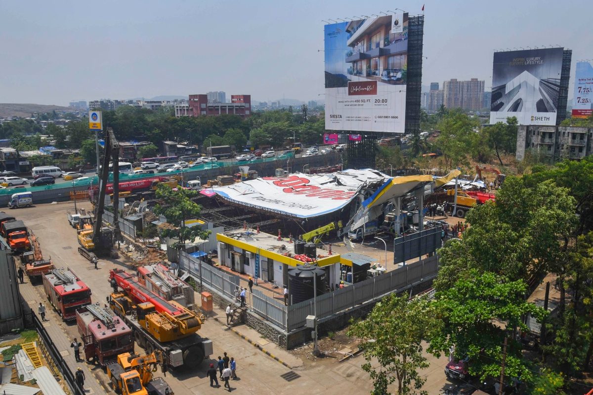 Hoarding Crash: Chargesheet Contains Statements of GRP Commissioner, Suspended IPS Officer