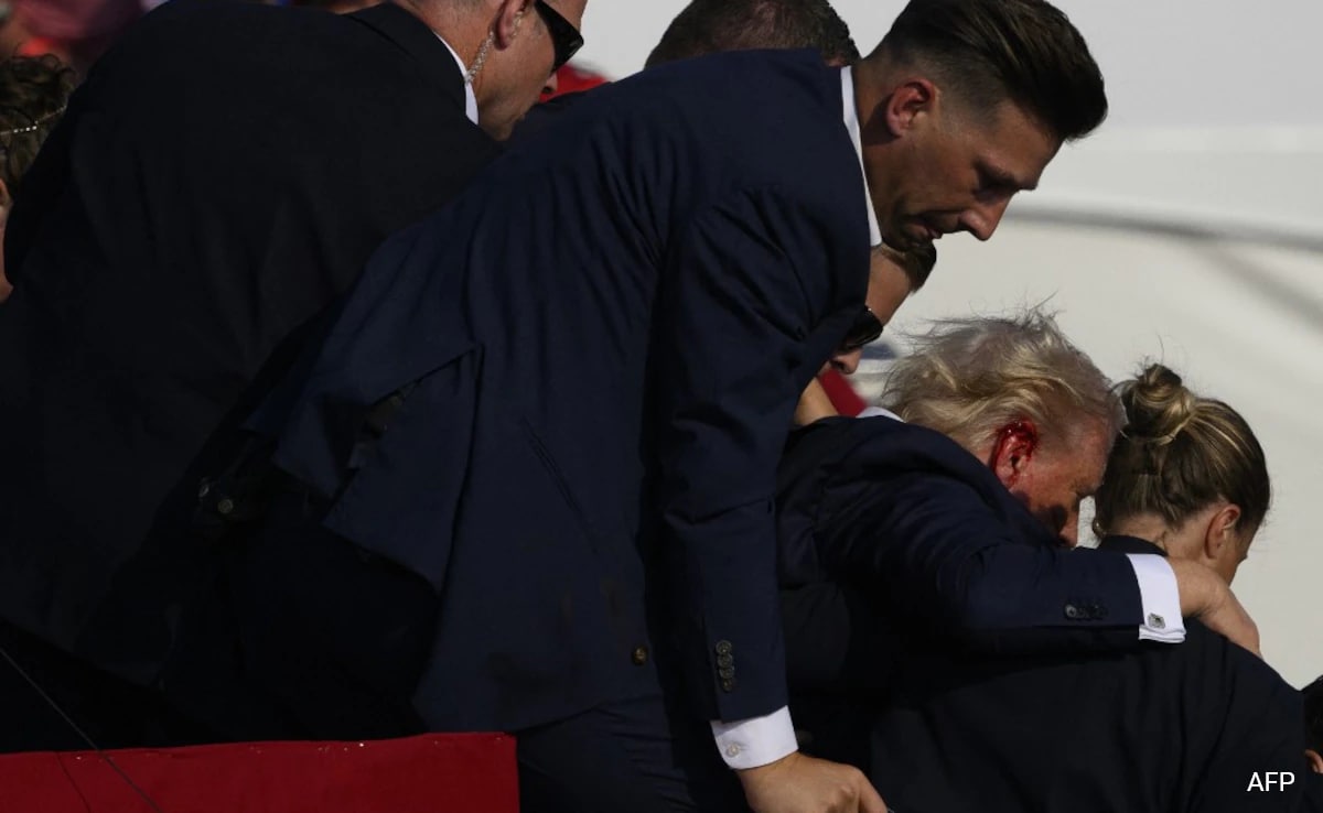 Live Updates: Trump Rushed Off Stage After Shooting At Rally, He Is “Fine”