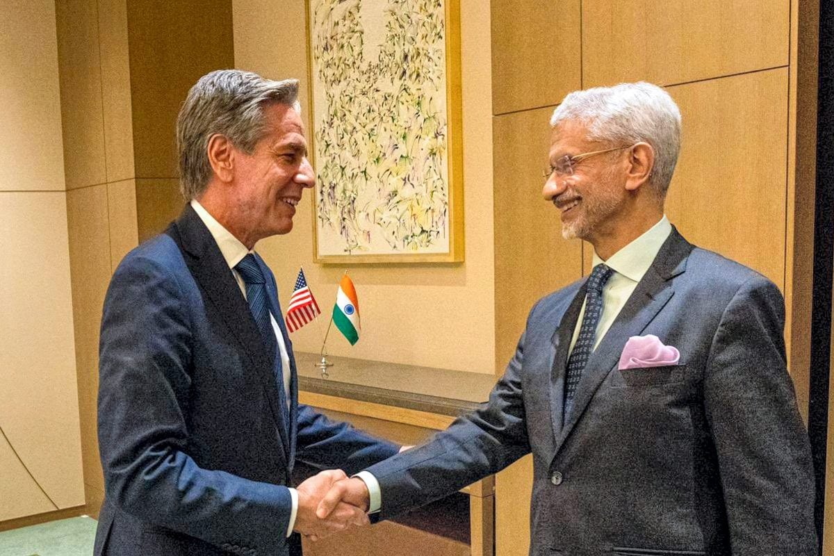 Jaishankar Holds Talks With US Counterpart Antony Blinken In Tokyo