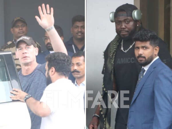 John Cena and Rema land in Mumbai to attend Anant-Radhikaâs wedding