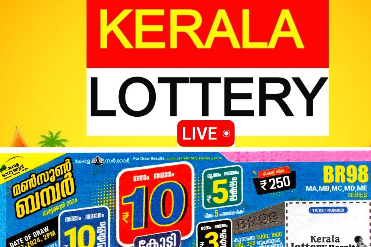Kerala Lottery Result Today LIVE: Monsoon Bumper BR-98 WINNERS for July 31, 2024 (DECLARED); First Prize Rs 10 Crore!