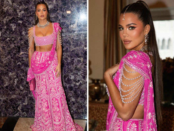 Khloe Kardashian drops pics from Anant-Radhikaâs Shubh Aashirwad ceremony