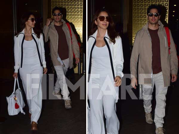 Sidharth Malhotra and Kiara Advani are back from London